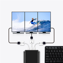 hdmi to displayport kabelis - ATEN True 4k DP to HDMI 2.0 Active Adapter VC986B - 5 nuotrauka