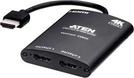 ata laidas - ATEN 2-port True 4k HDMI Splitter VS82H-AT Black - 1 nuotrauka