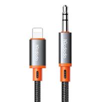 Mcdodo CA-0890 Lightning to 3.5mm AUX mini jack cable, 1.8m (juodas)