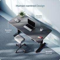 desktronic - Desktronic HOME ONE, juodas/pilkas - 4 nuotrauka