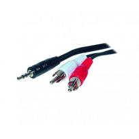 Conecto Jack 3,5mm Stereo- 2 x RCA, 2,5m