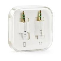 aux cable - Forever AUX Slim 1m White - 1 nuotrauka
