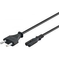 elektros - Goobay 50084 Euro connection cord 1.5 m Black - 1 nuotrauka