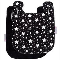 CUDDLECO vežimėlio įdėklas/paminkštinimas Black&White Stars Mini CC844050