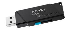usb adata 32gb - ADATA UV330 32GB Black (Juodas) - 2 nuotrauka