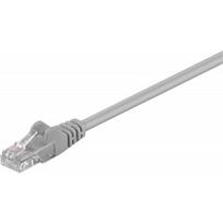 Goobay 68377 CAT 5e patch cable, U/ UTP 5 m Grey