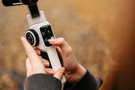 kameros stabilizatorius - Zhiyun Smooth 5S Combo, White - 10 nuotrauka