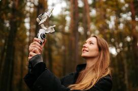kameros stabilizatorius - Zhiyun Smooth 5S Combo, White - 11 nuotrauka