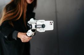 kameros stabilizatorius - Zhiyun Smooth 5S Combo, White - 13 nuotrauka