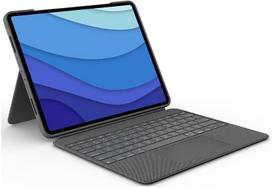 logitech keyboard for ipad - Logitech Combo Touch iPad Pro 11 EN, juoda, belaidė - 1 nuotrauka