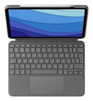 logitech keyboard for ipad - Logitech Combo Touch iPad Pro 11 EN, juoda, belaidė - 2 nuotrauka