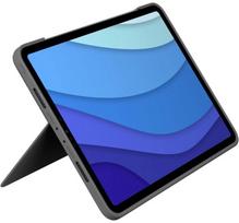 logitech keyboard for ipad - Logitech Combo Touch iPad Pro 11 EN, juoda, belaidė - 4 nuotrauka