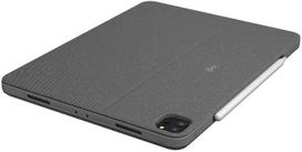 logitech keyboard for ipad - Logitech Combo Touch iPad Pro 11 EN, juoda, belaidė - 6 nuotrauka