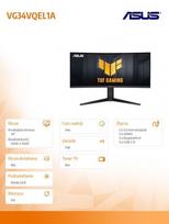 tuf 34 - Asus TUF Gaming VG34VQEL1A - 2 nuotrauka