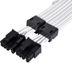 lian li strimer - Kabelis Lian Li trimer Plus V2 8-Pin RGB VGA, balta, 0.3 m - 3 nuotrauka