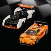 lego modeliai -  LEGO Speed Champions McLaren Solus GT ir McLaren F1 LM 76918 - 5 nuotrauka