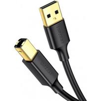 Ugreen US135 printer cable USB 2.0 A-B 1m Black
