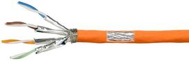 Logilink Verlegekabel S/FTP Cat7 AWG23 1000MHz oranžinis 100,0m