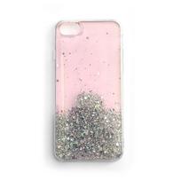 Star Glitter Shining dėklas skirtas iPhone 12 mini, rožinis