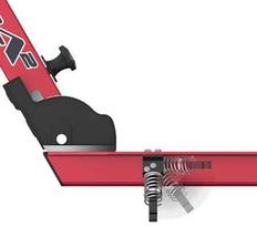 paspirtukai razor - RAZOR Power A2 Black/Red (Juodas/Raudonas) - 6 nuotrauka