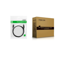 utp kabelis cat 6 - Ugreen 20162 LAN Cable Cat 6 UTP RJ45 5m Black - 2 nuotrauka