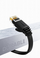 utp kabelis cat 6 - Ugreen 20162 LAN Cable Cat 6 UTP RJ45 5m Black - 12 nuotrauka