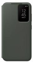 s23 - Samsung "Smart View Wallet Case Galaxy S23 (EF-ZS911CGE)" Khaki - 1 nuotrauka