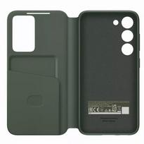 s23 - Samsung "Smart View Wallet Case Galaxy S23 (EF-ZS911CGE)" Khaki - 3 nuotrauka
