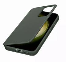 s23 - Samsung "Smart View Wallet Case Galaxy S23 (EF-ZS911CGE)" Khaki - 5 nuotrauka