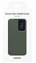 s23 - Samsung "Smart View Wallet Case Galaxy S23 (EF-ZS911CGE)" Khaki - 6 nuotrauka