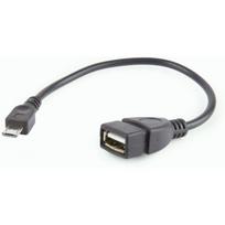 Gembird A-OTG-AFBM-03 USB OTG AF to Micro BM Cable 0.15m