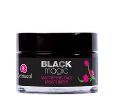 matinis veido kremas - Dermacol Mattifying hydrating gel Black Magic veido gelis 50 ml. - 2 nuotrauka