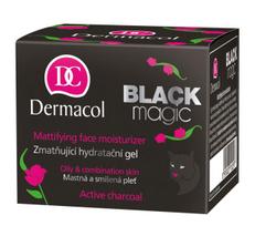 matinis veido kremas - Dermacol Mattifying hydrating gel Black Magic veido gelis 50 ml. - 4 nuotrauka