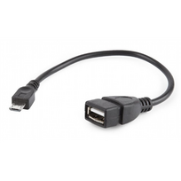 otg cable usb to usb micro - GEMBIRD A-OTG-AFBM-03 - 5 nuotrauka