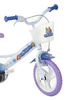 dino bikes - Vaikiškas dviratis Dino Bikes 164R-SQ, baltas/violetinis, 12" - 3 nuotrauka