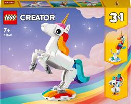 lego 3 in 1 -  LEGO Creator 3in1 Stebuklingas vienaragis 31140 - 1 nuotrauka