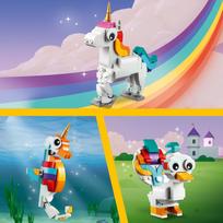 lego 3 in 1 -  LEGO Creator 3in1 Stebuklingas vienaragis 31140 - 4 nuotrauka