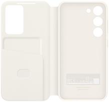 deklas samsung view wallet case samsung galaxy s23 - Samsung "Smart View Wallet Case Galaxy S23 (EF-ZS911CUE)" Cream - 3 nuotrauka