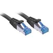 tinklo kabeliai 30m - Lindy Patchkabel Cat6A S/FTP PIMF TPE juodas 30m - 1 nuotrauka