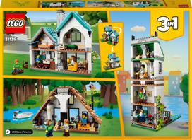 lego namas - LEGO Creator 3in1 Jaukūs namai 31139 - 2 nuotrauka