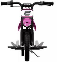 vaikiskas motociklas - Razor Dirt Rocket MX125, rožinis - 2 nuotrauka