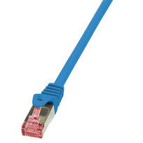 LogiLink Cable CAT6 S/FTP Blue 0.25m
