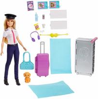 lektuvas - Mattel Barbie samolot + lalka Pilot GJB33 - 3 nuotrauka