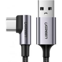 Ugreen USB to USB Type C angled cable 3A 2m Grey