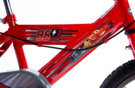 vaikiski dviracius - Huffy Cars 16" Bike - vaikiškas dviratis, raudona - 7 nuotrauka