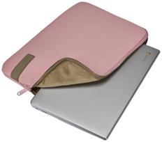 laptopo krepsiai - Case Logic Reflect Laptop Sleeve 13.3 REFPC-113 Zephyr Pink/Mermaid (3204690) - 4 nuotrauka