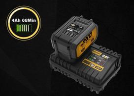 cata - Akumuliatorius Cat DXB4, 18 V, li-ion, 4000 mAh - 2 nuotrauka