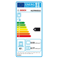 elektrines virykles - Bosch HLS79W351U - 6 nuotrauka
