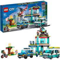 lego city - LEGO City Skubiosios pagalbos transporto priemonių būstinė 60371 - 7 nuotrauka