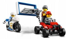 sraigtasparnis - LEGO City Policijos transporto sraigtasparnis 60244  - 6 nuotrauka